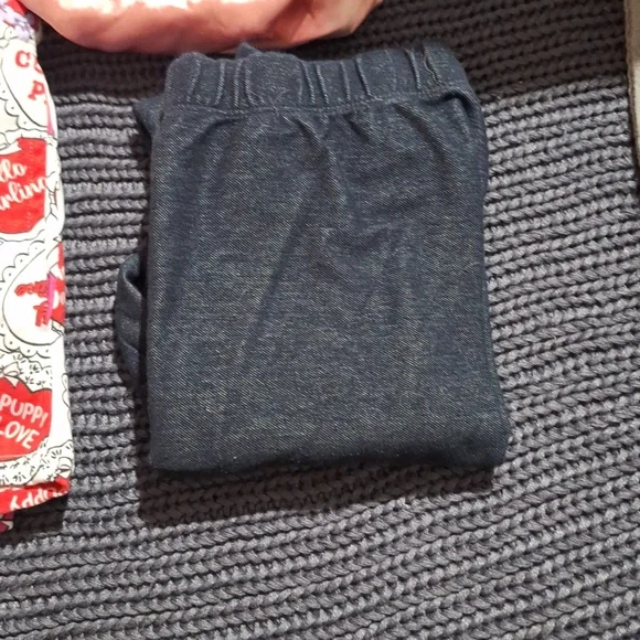 Elastic Waist Bloomers and Shorts Set - Pink, Navy, White Pattern - Picture 3 of 4